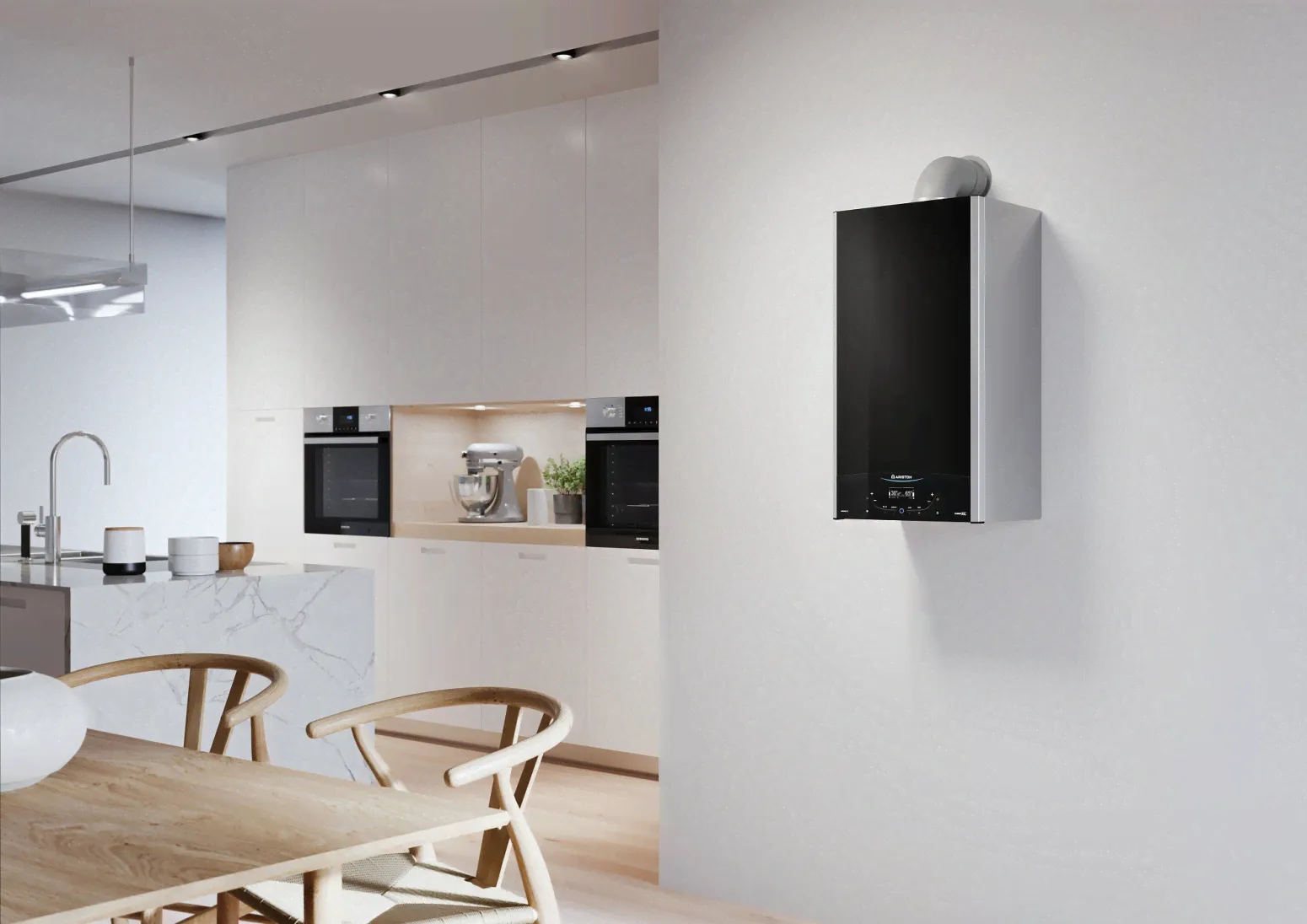 Газовый двухконтурный настенный котёл Ariston ALTEAS XC 30 FF 30кВт-0