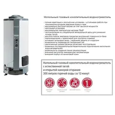 Водонагреватель газовый накопительный Ariston S/SGA 100 R