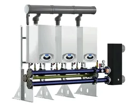 Настенный газовый конденсационный котел ARISTON GENUS PREMIUM EVO HP 150 KW