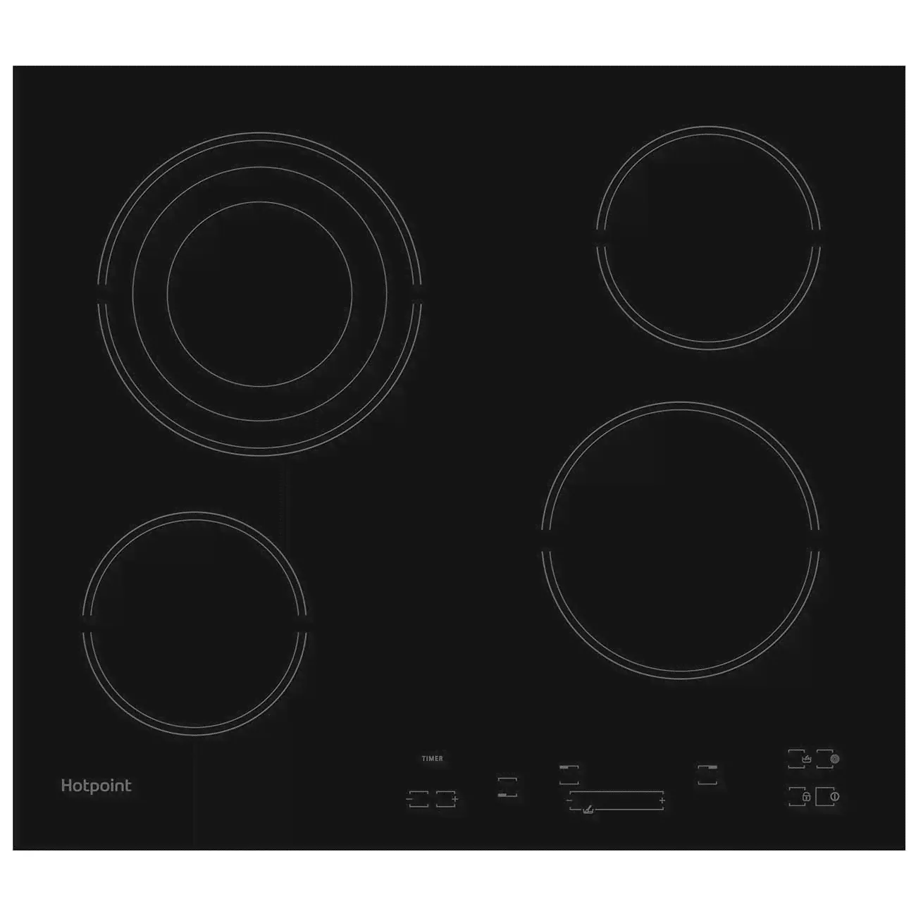Электрическая варочная панель Hotpoint-Ariston HR 607 B-0