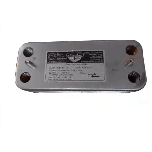 Вторичный теплообменник Ariston 16 пластин 65104333-0